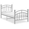 Image de Bedframe metaal grijs 90x200 cm324969