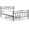 Image de Bedframe metaal zwart 200x200 cm324985