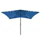 Image de Parasol de Jardin avec LED et Mât en Acier, Pare-soleil de Patio, Abri de Soleil, Parasol de Plage Terrasse 313793