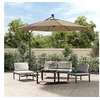 Image de Tissu de remplacement pour parasol déporté Taupe 350 cm 313815