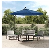 Image de Tissu de remplacement pour parasol déporté Bleu azuré 350 cm 313819