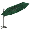 Image de Parasol de Jardin à 4 Niveaux avec Mât en Aluminium, Pare-soleil de Patio, Abri de Soleil, Parasol de Plage Terrasse, 313829