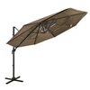 Image de Parasol de Jardin à 4 Niveaux avec Mât en Aluminium, Pare-soleil de Patio, Abri de Soleil, Parasol de Plage Terrasse, 313831