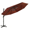 Image de Parasol de Jardin à 4 Niveaux avec Mât en Aluminium, Pare-soleil de Patio, Abri de Soleil, Parasol de Plage Terrasse, 313833