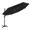 Image de Parasol de Jardin à 4 Niveaux avec Mât en Aluminium, Pare-soleil de Patio, Abri de Soleil, Parasol de Plage Terrasse, 313834