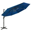 Image de Parasol de Jardin à 4 Niveaux avec Mât en Aluminium, Pare-soleil de Patio, Abri de Soleil, Parasol de Plage Terrasse, 313835