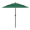 Image de vidaXL Parasol 3-laags met aluminium paal 2,5 m groen313861