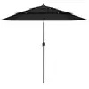Image de Parasol de Jardin à 3 niveaux avec Mât en Aluminium, Pare-soleil de Patio, Abri de Soleil, Parasol de Plage Terrasse, 313866