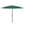 Image de vidaXL Parasol 3-laags met aluminium paal 3 m groen313869