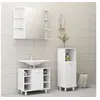 Image de Ensemble de meubles de bain 3 pcs Blanc Bois d ingénierie