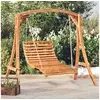 Image de Schommelbed 115x147x46 cm gebogen hout met teakafwerking313939