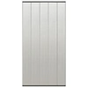 Image de Moustiquaire de porte rideau en maille 5 pcs Noir 120x240 cm