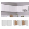 Image de Hangkasten Lyon 2 st 50x31x60 cm bewerkt hout wit805078
