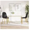 Image de Lot de 2 chaise en plastique empilable non pliable interieur H. 87 cm noir