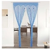 Image de Rideau Séparateur de Pièce Store de Fenêtre Rideau de Fenêtre Rideau de Porte Vitrine Maison Intérieur Macramé Bleu 323986