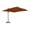 Image de Parasol de Jardin en Porte-à-faux avec Mât en Aluminium, Pare-soleil de Patio, Abri de Soleil, Parasol de Terrasse 312316