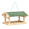 Image de Mangeoire à oiseaux Bois de sapin 35x29,5x21 cm