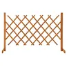 Image de Tuinlatwerk 120x90 cm massief vurenhout oranje314824