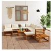 Image de Salon de jardin modulable bois massif 10 personnes 12 pieces