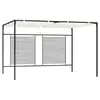 Image de Prieel met uittrekbaar dak 180 g/m² 3x4x2,3 m cràmekleurig313623