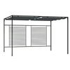 Image de Prieel met uittrekbaar dak 180 g/m² 4x3x2,3 m antracietkleurig313625
