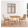 Image de 3-delige Tuinset massief acaciahout3057842
