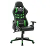 Image de Chaise de bureau interieur non pliable en metal H. 123 cm vert