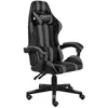 Image de Fauteuil de jeux vidéo Noir et gris Similicuir20522