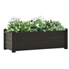 Image de Lit surélevé de jardin PP Anthracite 100x43x35 cm