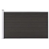 Image de Schuttingpaneel 175x105 cm HKC zwart148976
