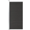 Image de Schuttingpaneel 95x186 cm HKC zwart148979