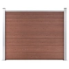Image de Schuttingpaneel 180x146 cm HKC bruin148980