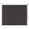 Image de Schuttingpaneel 180x146 cm HKC zwart148984