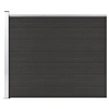 Image de Schuttingpaneel 175x146 cm HKC zwart148985