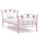 Image de Bedframe met voetbaldesign metaal roze 90x200 cm324747
