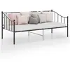 Image de Canape convertible gris 95 x 200 x 89.5 cm