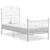 Image de Bedframe metaal wit 90x200 cm324842