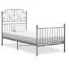 Image de Bedframe metaal grijs 90x200 cm324843