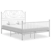 Image de Bedframe metaal wit 140x200 cm324851