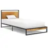 Image de Lit 208 x 94 x 82.5 cm en metal de couleur