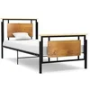 Image de Cadre de lit sans matelas métal 90x200 cm