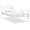 Image de Bedframe metaal wit 100x200 cm324992