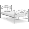 Image de Bedframe metaal grijs 100x200 cm324993