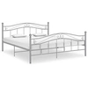 Image de Bedframe zonder matras metaal grijs 140x200 cm324999