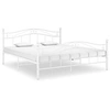 Image de Bedframe metaal wit 180x200 cm325004