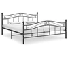 Image de Bedframe metaal zwart 200x200 cm325006