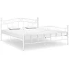 Image de Bedframe metaal wit 200x200 cm325007