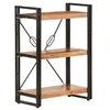 Image de Bibliothèque à 3 niveaux 60x30x80 cm Bois d acacia massif