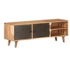 Image de Meuble TV 115x30x39 cm Bois d acacia massif