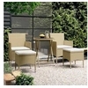 Image de Ensemble de Bistro 5 pcs Mobilier d'Extérieur Ensemble de Meubles de Terrasse Mobilier de Jardin Résine Tressée et 3058390